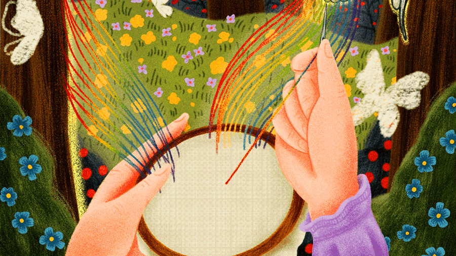 A Canvas Sewn With Pearls: Recovering the Voice of Salomea Perl