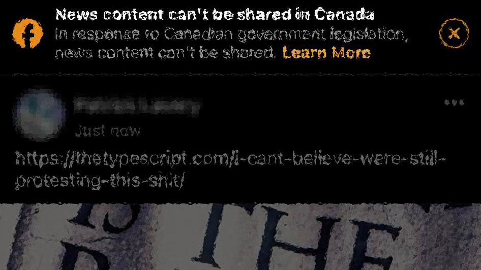 This Content Can’t Be Shared in Canada